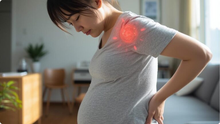 妊娠初期の肩こり|原因と対処法を鍼灸院が解説します。