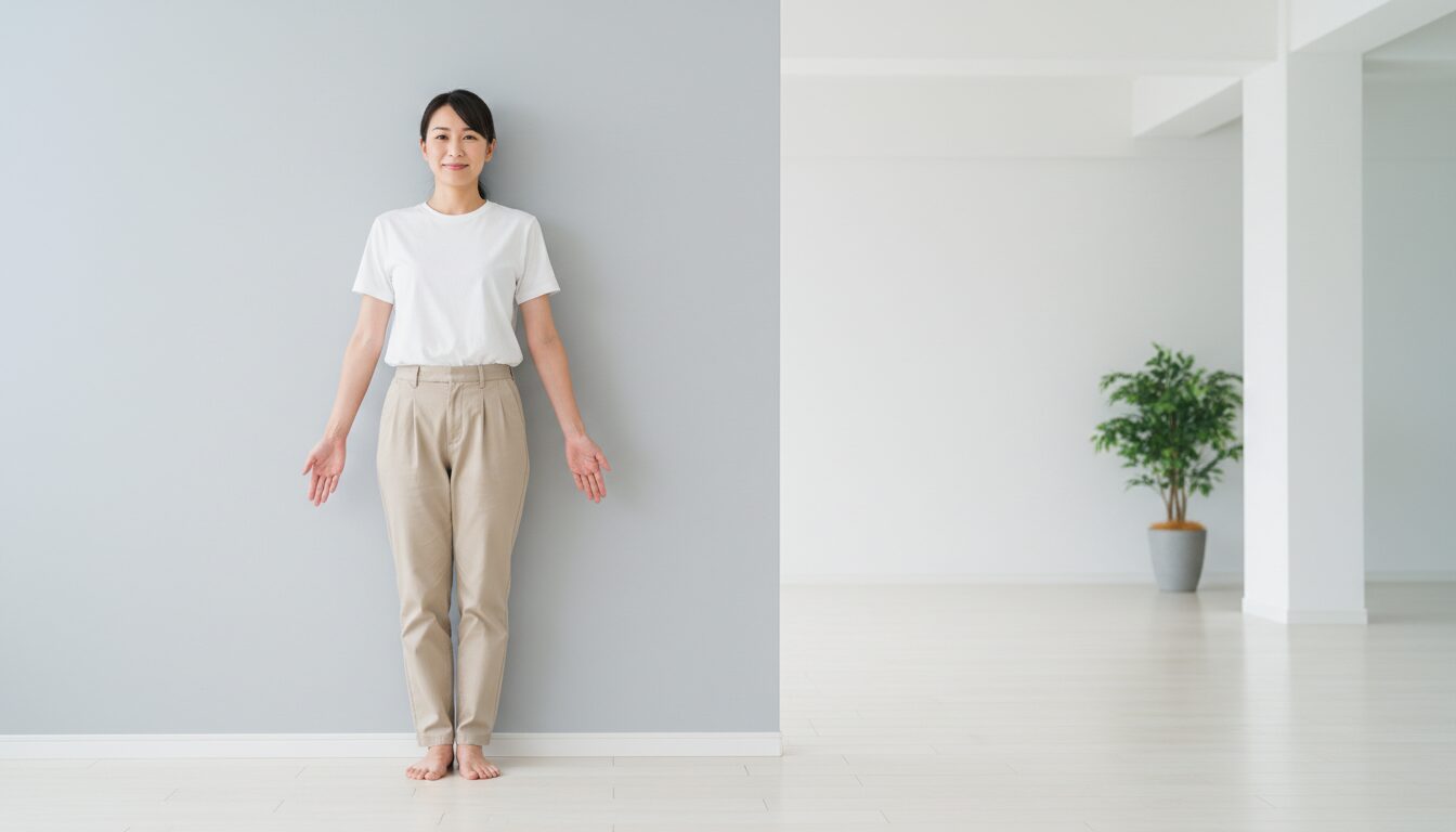 そもそも自分の猫背は自力で治せる？簡単セルフチェック