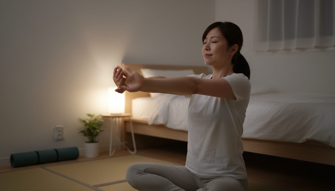 寝る前のひと工夫！夜間の痛みを軽減する4つのセルフケア
