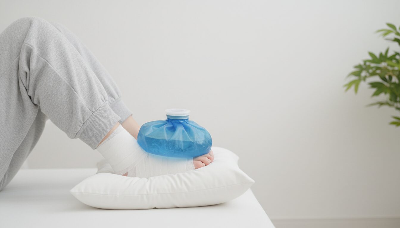 回復を早めるために！捻挫した当日から3日間の過ごし方と注意点