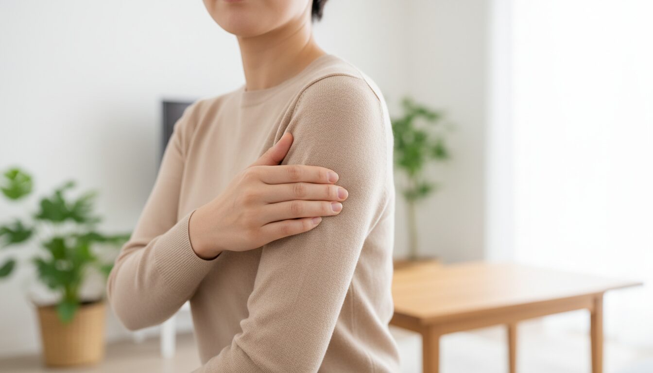 自宅で簡単！五十肩に効くツボの正しい押し方