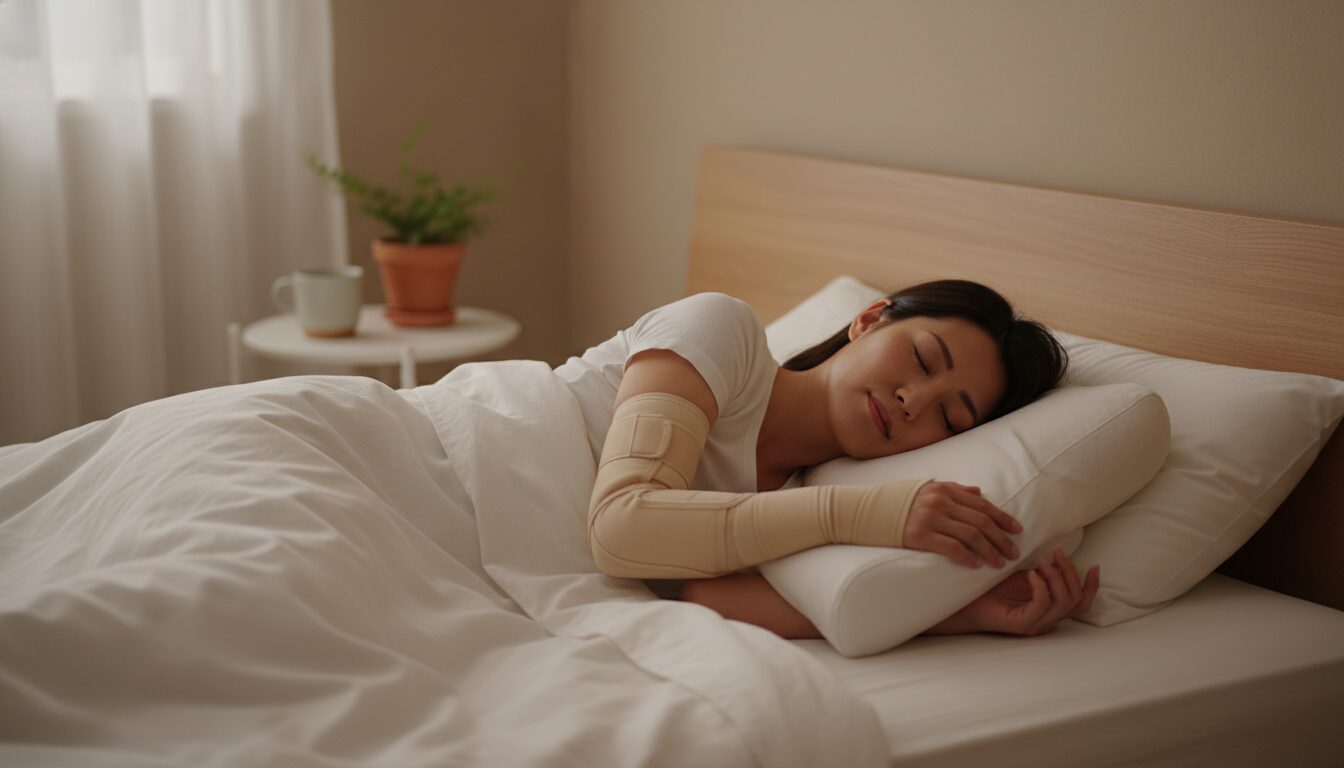 今夜から試せる！テニス肘の夜間痛を和らげる寝方のコツ